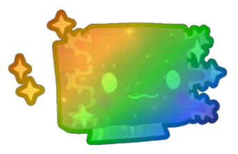 Cosmic Axolotl (Rainbow, Shiny)